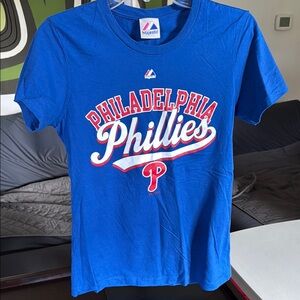 Majestic Blue Philadelphia Phillies T-Shirt